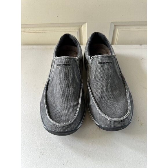 Skechers Men's Expected Avillo Relaxed Extra Wide Fit Memory Foam Slip On Loafer - Picture 3 of 9